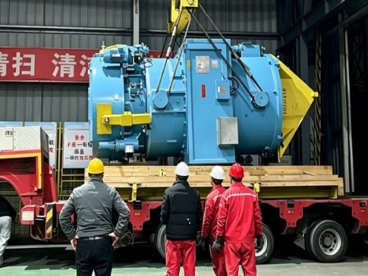 某核电 6500kW 主泵电机到厂试验